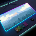 Luminous LED Lighting Mouse Pad